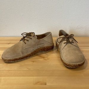 Birkenstock lace up Gary. Suede. Ginger. Woman’s 38 / US 7-7.5